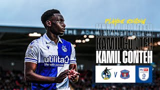 Player Review  Kamil Conteh on Carlisle victory [upl. by Quent]