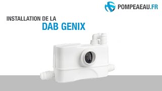 DAB Genix Broyeur Installation de la DAB Genix [upl. by Moscow]