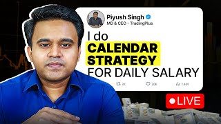 I DO CALENDAR STRATEGY FOR DAILY SALARY  TRADING PLUS [upl. by Vaas930]