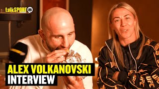 Alex Volkanovski GETS SUBBED By Meatball Molly As She GATECRASHES Interview 🤣🔥 [upl. by Alel865]