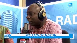 ACTU ET DEBAT DU 24 10 2024 [upl. by Lorraine]