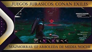 Conan exiles Mazmorra 02 arboleda de medianoche [upl. by Brunhilde]