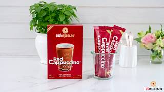 Make your favourite rooibos red cappuccino® in an instant [upl. by Macnamara]