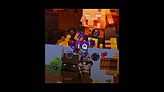 Minecraft Overworld Mobs Vs Minecraft Nether mobs Part 4 edit shorts [upl. by Hayley]