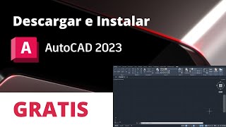 Cómo DESCARGAR e INSTALAR AUTOCAD GRATIS 2022  2023 [upl. by Aidole475]