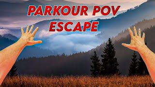 parkour pov escape [upl. by Otanutrof]