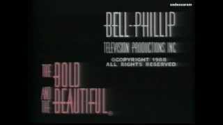 the bold and the beautiful theme  closing 1988 [upl. by Ahsimaj]