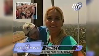 FRANCIANE DEGGERONE en “Bungee Salto A 50 Metros” FULL ® PortoSeguroTV 2002 [upl. by Matless322]