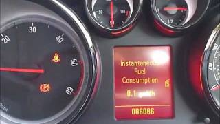 Vauxhall Opel Astra 17 CDTI Eco Flex 2011 Regeneration mode [upl. by Gregoire]