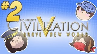 Civilization V Brave New World  PART 2  Steam Train [upl. by Drehcir]