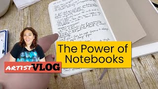 Art Vlog 65 The Power of Notebooks [upl. by Aver]