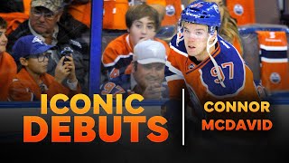 Iconic Debuts Connor McDavid [upl. by Baruch]