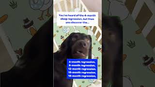 Babys sleep regression means youre living on optimism😢 funny memes shorts viralvideo [upl. by Win]