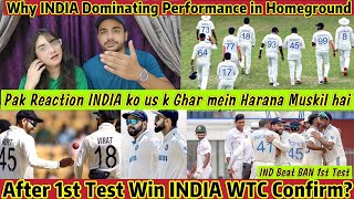 INDIA Apne Homeground Main Series Nahi Harti WTC IND Final Paka Pak Reaction IND Beat BAN 1st Test [upl. by Dulcinea]