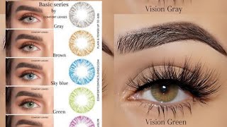 How to Apply Color Contacts and Make Them Look Realistic [upl. by Khano]