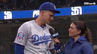 Corey Seager Postgame Interview  Dodgers vs Padres [upl. by Lyn]