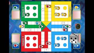 Ludo game in 4 players  Ludo King 4 player Ludo gameplay Jahangir gaming part 156 [upl. by Refinnaj883]