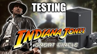 Xbox Series X Indiana Jones and the Great Circle Tested INCREDIBLE [upl. by Clarkson890]