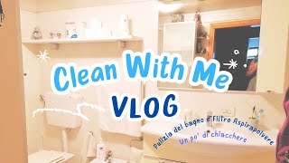 Pulizie di Casa  Pulizia Bagno  Vlog  Clean With Me [upl. by Ed]