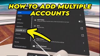 Oculus Quest 2 How to Add Multiple Accounts Sharing Games amp Apps [upl. by Oberheim]