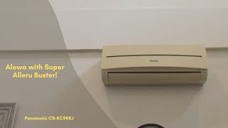 Panasonic Alowa Air Conditioner quotCSKC9KKJquot  Testing [upl. by Mcgill]