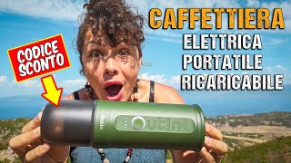 CAFFE COME AL BAR 👉 OVUNQUE Stupisci gli amici con un click Outin nano portable espresso machine [upl. by Narcho]