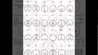 how to write Gallifreyan by loren sherman [upl. by Ruon731]