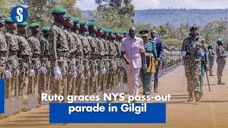 Ruto graces NYS pass out parade in Gilgil [upl. by Calhoun]