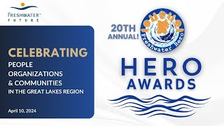 Freshwater Hero Awards 2024 Ceremony  Freshwater Future [upl. by Boot]