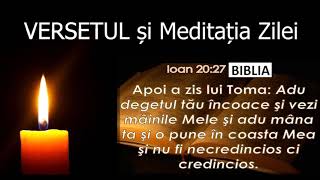 Versetul si Meditatia zilei 1 Noiembrie  slujitor Dani [upl. by Charmaine227]