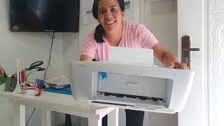 Unboxing y configuracion de impresora HP 28002875 by ElectroBio hp2875 [upl. by Okire]