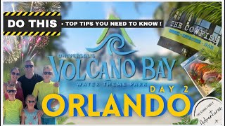 DO THIS if you’re heading to UNIVERSAL VOLCANO BAY Orlando [upl. by Avon]