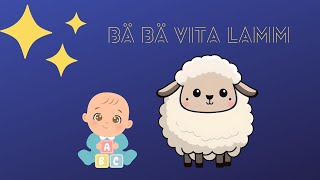 🎵 BARNSÅNGER PÅ SVENSKA 🎵  Bä Bä Vita Lamm – Godnattvisa 🌙  BarnaTV [upl. by Sacci]