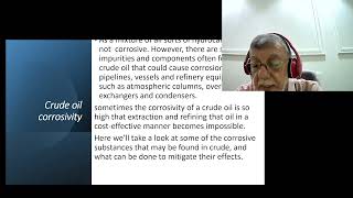 7 Crude oil corrosivity [upl. by Sadonia939]