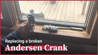 Replacing an Andersen Window Crank [upl. by Loydie40]