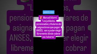 👉 Jubilados Pensionados y Titulares de Asignaciones Fliares AUH podrán elegir el lugar de cobro [upl. by Neryt833]