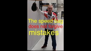 The speed bag does not forgive mistakes [upl. by Irra]