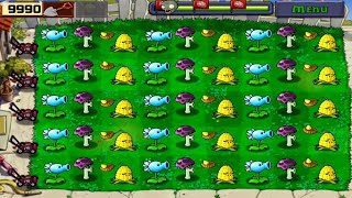 Plants vs Zombies • Adventure Edition Gameplay • Snow Pea Scaredy shroom Kernelpult vs Zombies [upl. by Walli204]