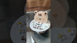 Cute fesa Dijain cake मस्त birthdaycake viralvideo [upl. by Ayor]