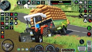 Indian Tractor 🚜 farmer game  Jutt as a farmer [upl. by Plantagenet]