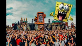 SpongeBob SquarePants Theme Blasterjaxx Remix [upl. by Olsewski]