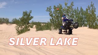 RETURN TO SILVER LAKE after 10 years  Banshee YFZ450 TRX450R LTR450 [upl. by Ayote]