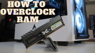 How to Overlock RAM  Easiest Way [upl. by Nichy]