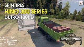 Spintires  Hino 300 series  Dutro 130 HD [upl. by Zimmer72]