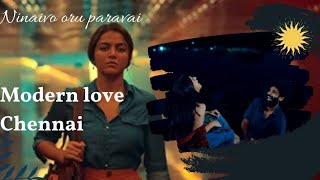 Modern love chennai review ep 2 Ninaivo oru paravai Modern love chennai story explained [upl. by Albion228]