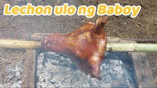 Lechon Baboy na Ulo  outdoor cooking  easy recipe  Cebu Philippines  ✨️ Vlog  9 [upl. by Eladal277]