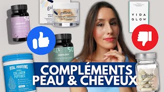 COMPLÉMENTS ALIMENTAIRES PEAU amp CHEVEUX  LESQUELS CHOISIR [upl. by Eesdnyl77]