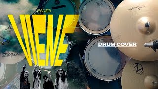 DRUM COVER Rescate rock  quotVienequot [upl. by Nert496]