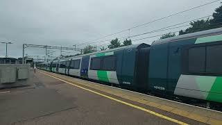 LNWR class 7302 Aventra Dparting Lichfield Trent Valley Station On Test [upl. by Natka]