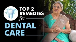 2 Natural Way to Remove Dental Plaque Without Going to Dentist  Best Home Remedies for Oral Hygiene [upl. by Leinahtam531]